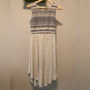 Anthropologie dolan left coast knit & jersey dress
